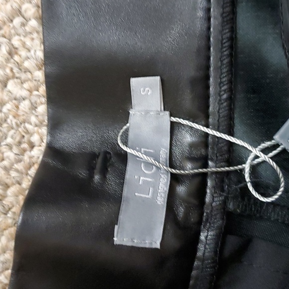 Lichi faux leather shorts. NWOT - Picture 2 of 9